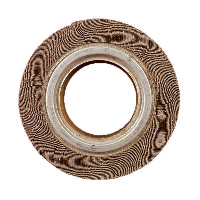 China Good Quality Metal Stainless Steel Aluminum Oxide Cloth Aluminum Fin Polishing Wheel for sale