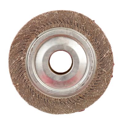 China Aluminum Material Polish Abrasive Flap Fin Wheel Grinding Disc Wheel For Manufacturer for sale