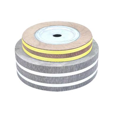 China Factory Supply Aluminum Abrasive Fin Aluminum Weel Polishing Metal The Page Wheel for sale