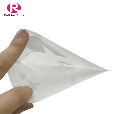 China Recyclable Customization Printed Underwear Plastic Packaging Bags For Clothes Frosted Zip Lock Bags for sale