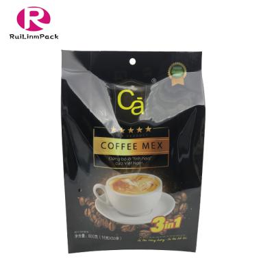 China 2022 Recyclable Food Coffee Bag Aluminum Foil Packaging Flat Bottom Hot Printing Plastic Bag for sale