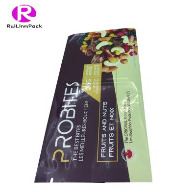 China Custom Eco Friendly Moisture Proof Cheap Price Rear Seal Bags Disposable Dried Fruit Packaging Bag for sale