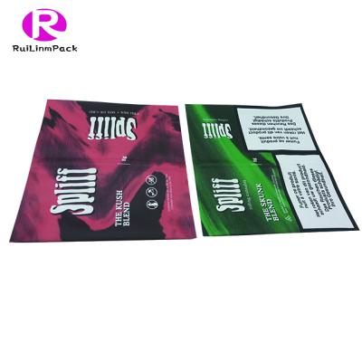 China Hot Sale Customized Flour Bags Moisture Proof Former Recycle Side Gusset Pouch Tear Off Plastic Tear Bags With Zipper for sale