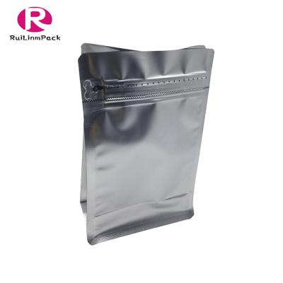 China Best Selling Recyclable Mylar Plastic Packaging Bag Pouches Zipper Flat Bottom Bags for sale