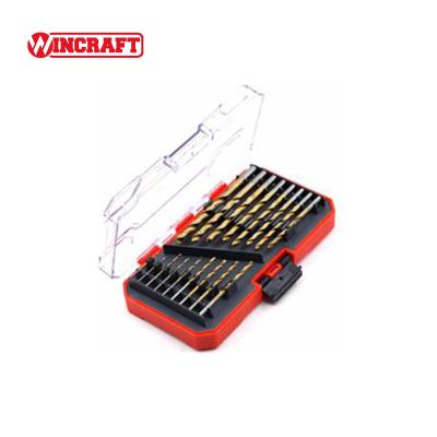 China Wood Drilling Drill Bits Set for Concrete and Metal 17PCS Twist Drill Bits Set for sale