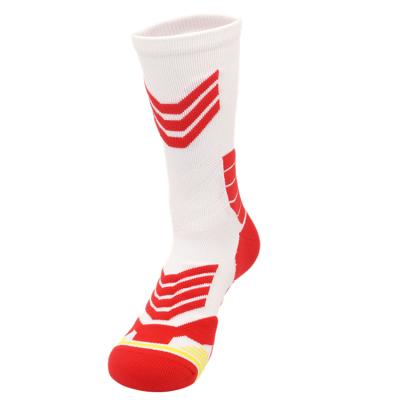 China Breathable Wholesale Colorful Anti Slip Team Football Soccer Training Wearing Sports Knock Out School Socks for sale