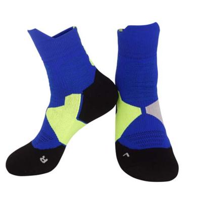 China Breathable High Quality Compression Tube Gym Basketball Elites Men's Crew Sports Recycling Socks for sale