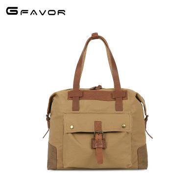 China Vintage Multifunctional Canvas Tote Bag For Women And Men Large Shoulder Purse Handbag for sale