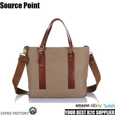 China YD-2096 Durable Wholesale Shoulder Handbag Canvas Tote Vintage Shopping Bag for sale