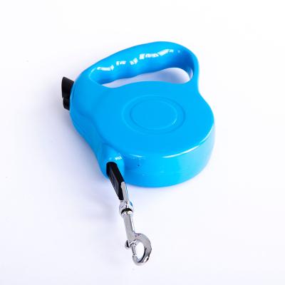 China Manufacturer Custom Colorful Plastic Nylon Automatic Retractable Dog Leashes For Safety for sale