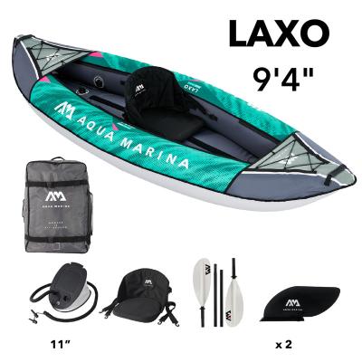 China Laxo LA-285 PVC Polyester Durable Hull Inflatable Kayak for sale