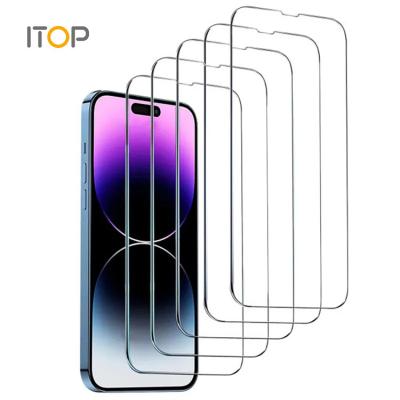 China Mobile Phone High Quality Crownlarge Arc Glass Film Imported 130AB Glue HD Clear 2.5D Tempered Glass Screen Protector for sale