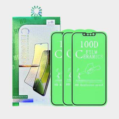 China Mobile Phone Hot Selling 100D Unbreakable Flexible HD Clear PET TPU Ceramic Glass Screen Protector for Mobile Phone for sale