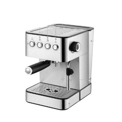 China 20 Bar Cappuccino Espresso Pump Automatic Coffee Maker Easy to Use/Clean Machine Household with Milk Frother for sale