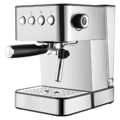 China Professional 850W Espresso Cappuccino Coffee Maker Easy to Use/Clean Machine 15 Bar with Frother Foaming Milk for sale