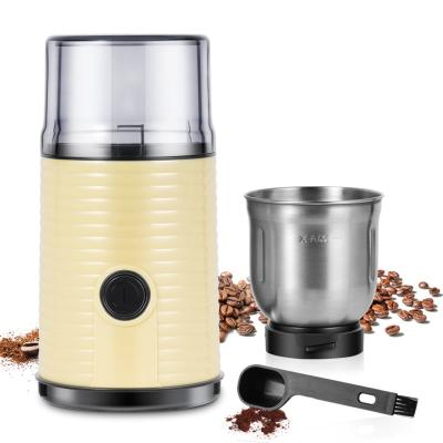 China Small Portable Grinder Easy to Use/Clean Coffee Bean Grinding Machine Multipurpose Spice Nuts Coffee Grinder for sale