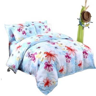 China Cotton Sustainable Fashion Building Reactive Printed King Size Bedding Set for sale