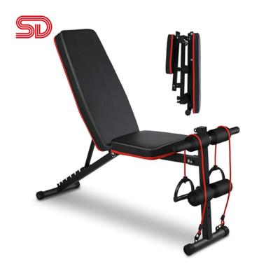 China Modern Gym Sit Up Bench Flat Folding Ab Panel Supine Bench for sale