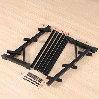 China SD-DR03 Factory direct sale home gym 3 row barbell row dumbbells kettlebells weight storage rack for sale