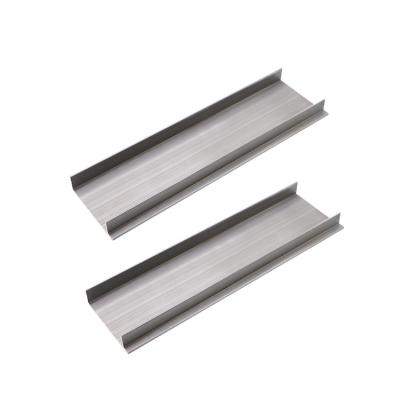 China Industry / Construction Aluminum U Edge Trim And U Shape Edge Protection Metal Aluminum Profile U Profile for sale