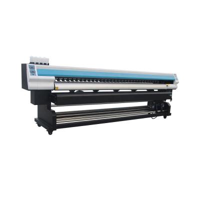 China Hotels 3.2m Large Format Eco Solvent Resistant Printer With DX7 DX5 XP600 Dual Printhead for sale