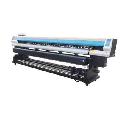 China Hotels 2.2m/2.5m/3.2m Large Format Outdoor Indoor Roll To Roll Printer Eco Friendly Solvents Machine For Canvas Tarpaulin for sale