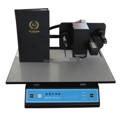 China Hotels Automatic Gold Foil Printing Machine Digital Hot Foil Stamping Printer With CE for sale