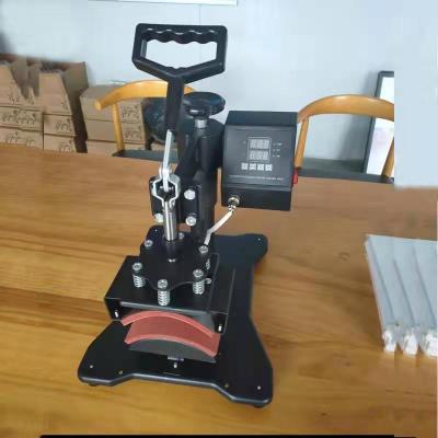 China Hotels Factory Supply Portable Mini Sublimation Printing PET 3D Film Heat Press Machine For Hat for sale