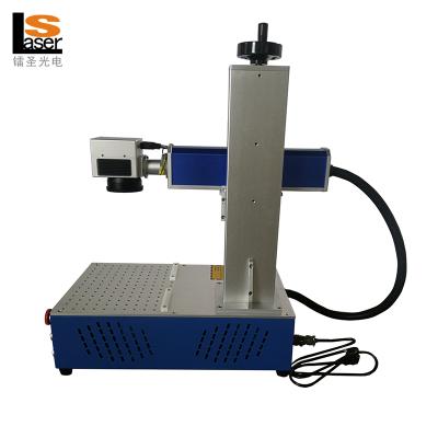 China Laser Marking Portable Laser 20w All-aluminum Laser Marking Machine Rotary Self-Focusing Automatic Rising-Lowering Platform for sale