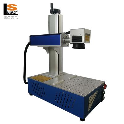 China Laser Marking Portable Laser 30w All-aluminum Laser Marking Machine Rotary Self-Focusing Automatic Rising-Lowering Platform for sale