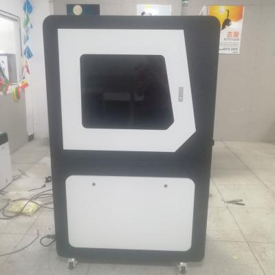 China Laser Marking Fully Enclosed UV Laser Marking Machine For Plasma Glass Crystal Screen for sale