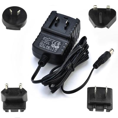 China Router CE UL SAA FCC ROHS Proved UK Au US Detachable ek Plug 5v DC Adapter Interchangeable UL for sale