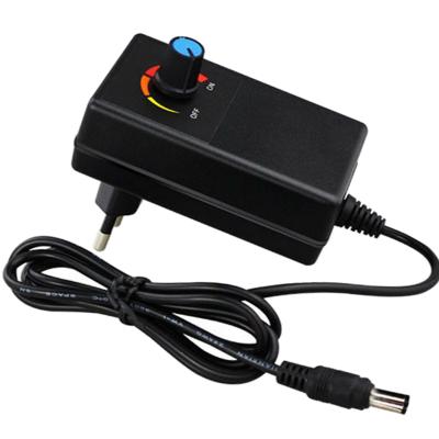 China CCTV Input AC 100V-240V Output DC 3V-12V 1A 2A Power Adapter Adjustable for sale