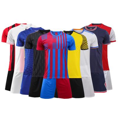 China Soccer Team Logo Soccer Jersey Wholesale Men's Kit Sports Suit Customized Brand New Adult Kids Sets Tank Top for sale