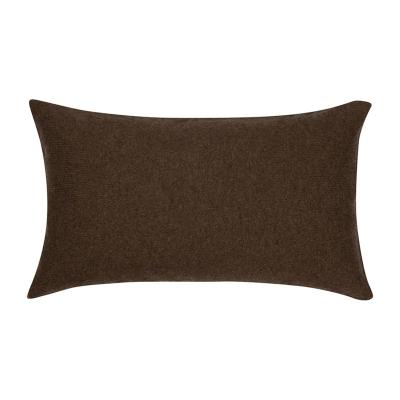 China Sustainable Luxury Home Decoration Knitted Pure Cashmere Wool Knit Pillow Sham Cushion Cover for sale