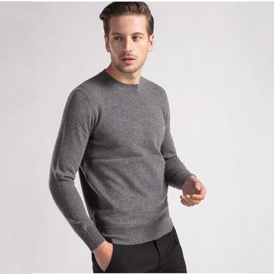 China Custom Factory Direct Stock Men's Breathable Cashmere Crewneck 100% Premium Sweater Winter Sweater for sale