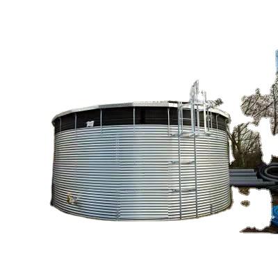 China Hot selling water storage tank hot galvanized steel seaworthy package long life water tank for sale