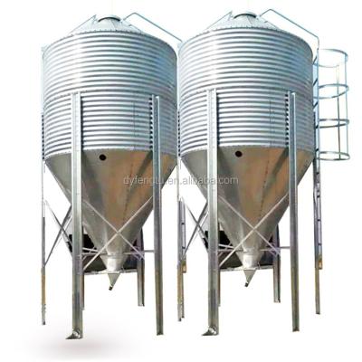 China Hot Galvanized poultry farm Feed Silo equipment for sale