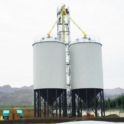 China Grain Storage Silo for Paddy Bottom 3000 Ton Steel High Quality 100 Hopper 1000ton Grain Silo Prices Famtun Steel Silos Capacity for sale