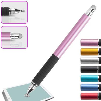 China Excellent Quality Logo Aluminum Digital Pen Double Head Useful Capacitive Stylus Ball Pen Specially For Screen Touch for sale