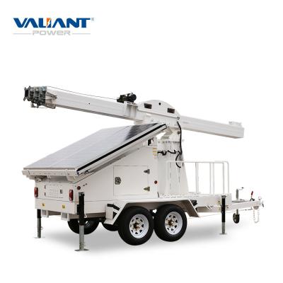 China 18m Industrial Mast Mobile Solar Trailer VTS1200-E for sale