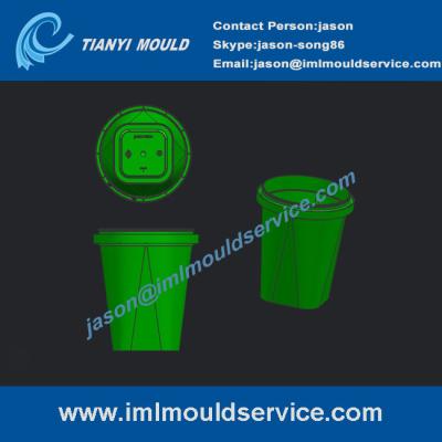 China small clear thin wall plastic cups mould design,thin wall cup and containers product mould for sale