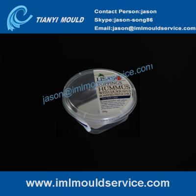 China IML thin wall injection mold manufacturer , china plastic IML thin wall mold offered for sale