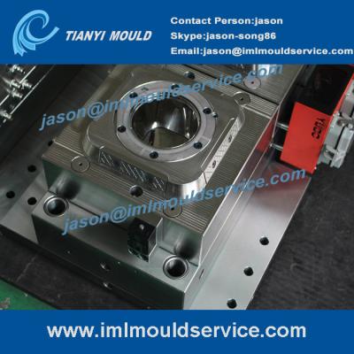 China thin walls containers moulding for sale, 500ml iml label container molds,iml mould making for sale