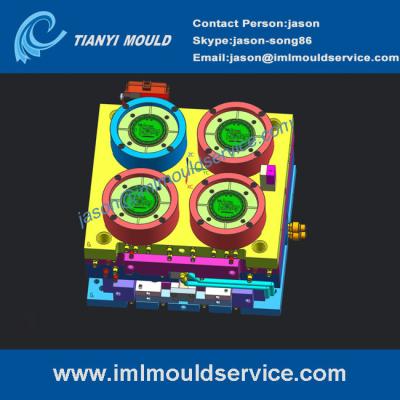 China thin walls plastic cup lids mould designs,thin-wall injection box and lids mould for sale