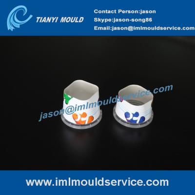 China producing 250g thin walled IML dry fruits containers and cups mould in china for sale