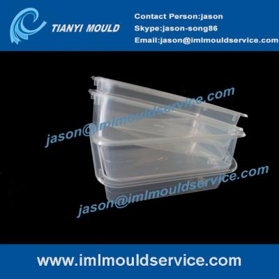 China Expertise in thin wall rectangular food container moulded products -250g for sale