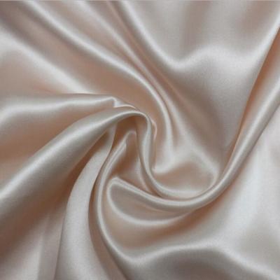 China 16mm 19mm 22mm Charmeuse Silk Fabric 100% Pure Natural Silk Fabric Wholesale Pure Satin Silk Fabric for sale