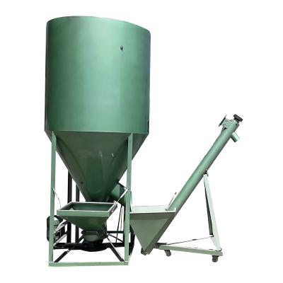 China Farms High Production Batch Cattle Feed Grinder Mixer Feed Processing Machine for sale