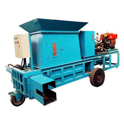 China Poultry Farm Good Quality Silage Straw Bale Press Machine Silage Baler and Packer Square Hay Baler for sale